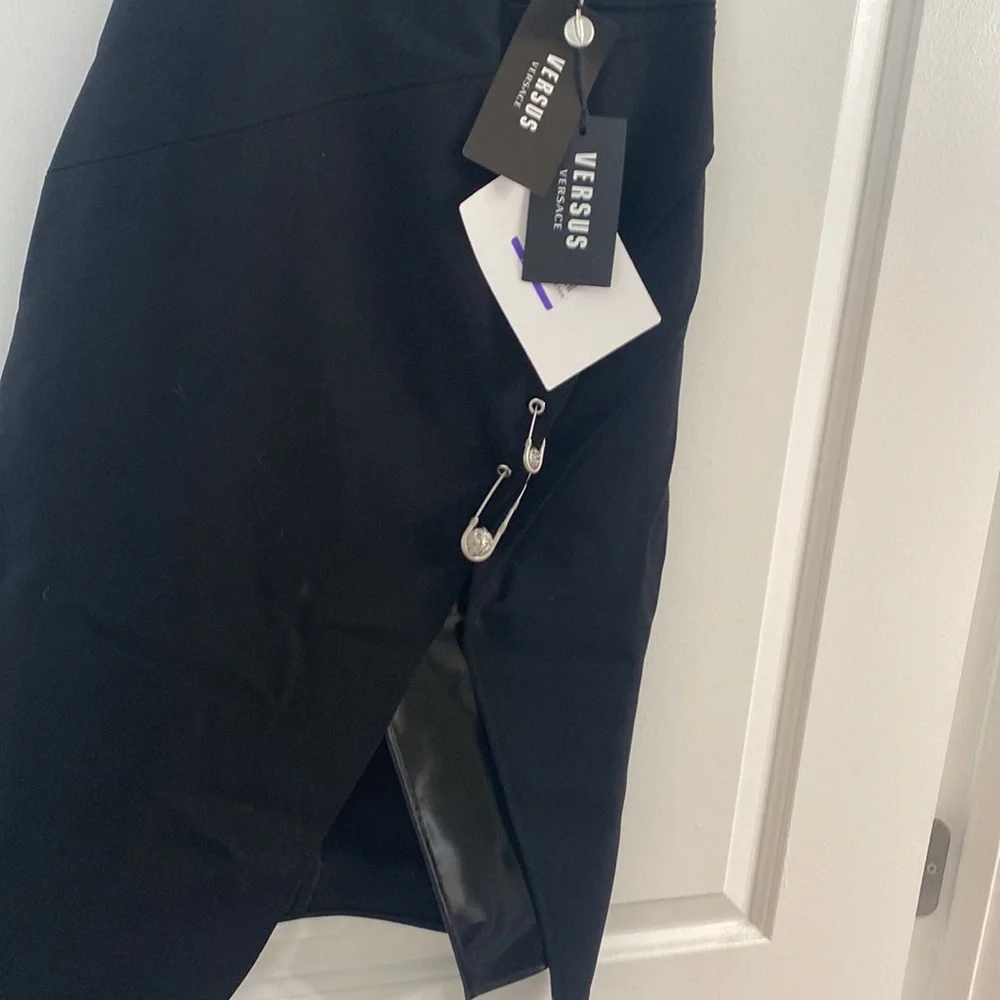 versace asymmetrical midi skirt NWT - Picture 5 of 5